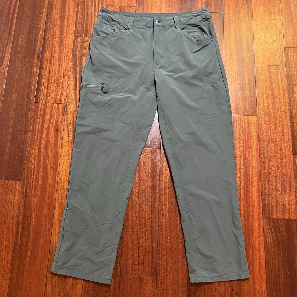 Patagonia Quandary Pants Mens 36x30 Gray Drawstring Nylon Stretch Hike STY55176